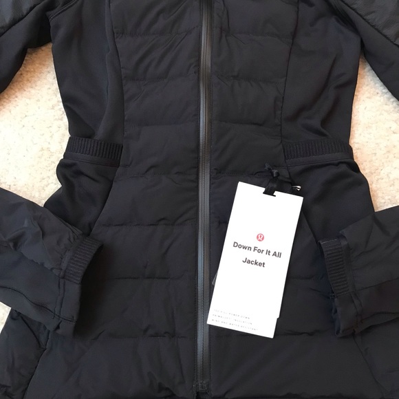 NWT Lululemon Down for it All Puffer Jacket Sz 0 - Picture 2 of 7